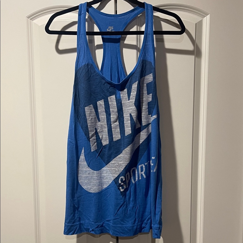 Nike Women's Vibrant Blue Tank Top